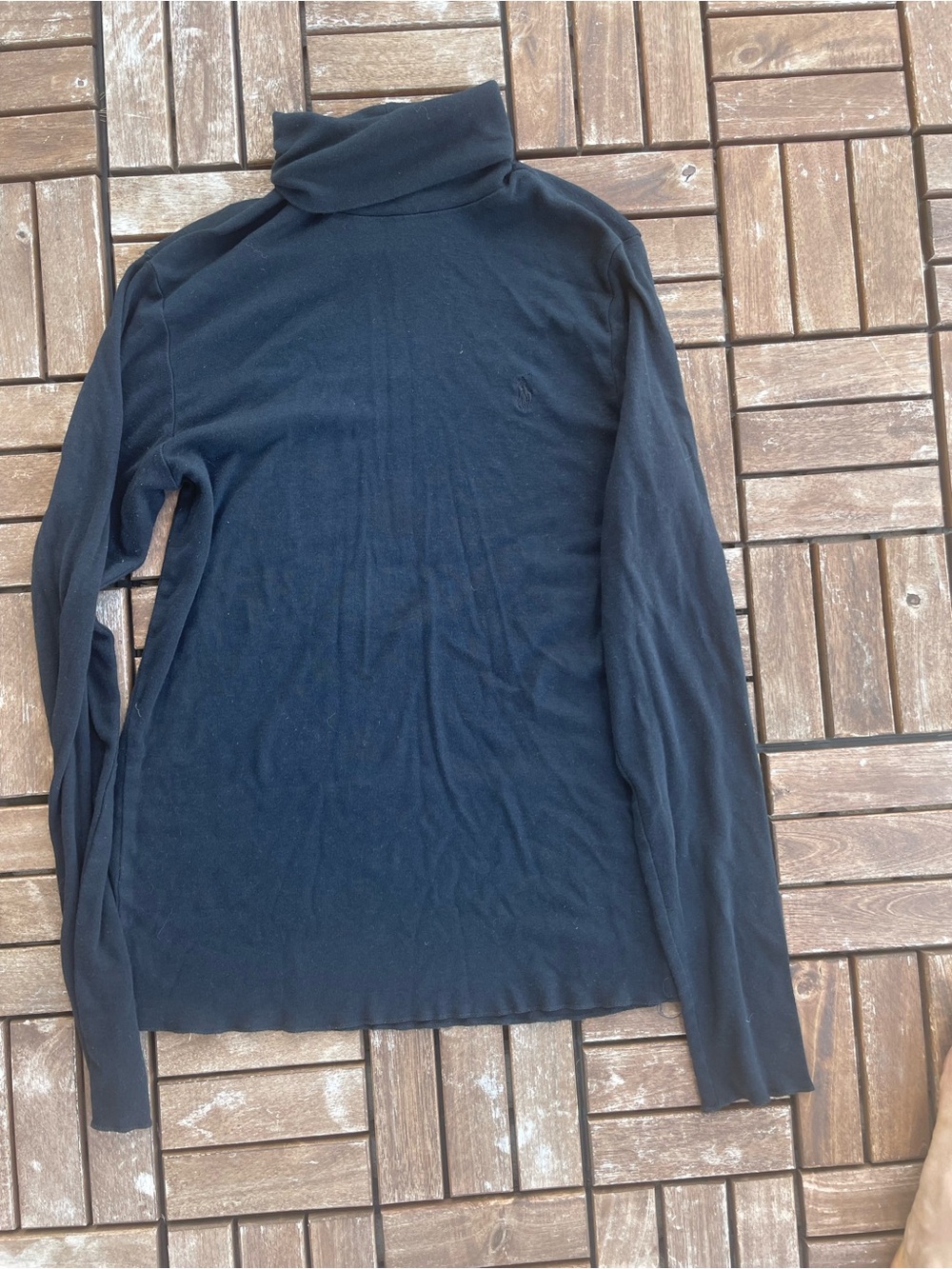 Polo by Ralph Lauren Black Turtleneck Long Sleeve Top